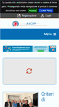 Mobile Screenshot of aiop.it